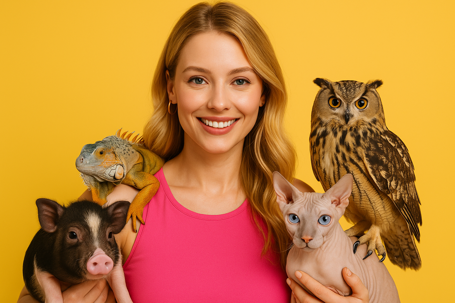 14 Animali Domestici Insoliti che le Celebrity Tengono e che Ti Sorprenderanno